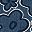 Denim Retro Flower