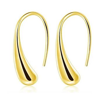 Sophia Teardrop Hook Earrings