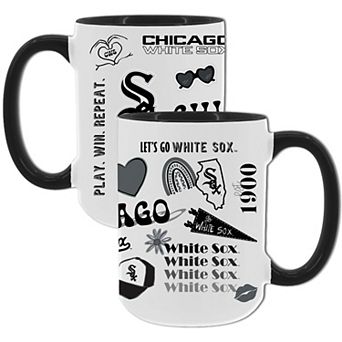 MLB Chicago White Sox 2-Pack 15-oz. Icons Mug Set