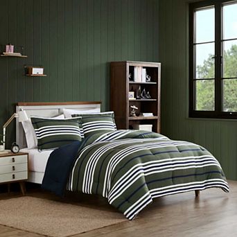 Nautica Uphaul Stripe Comforter Set with Shams
