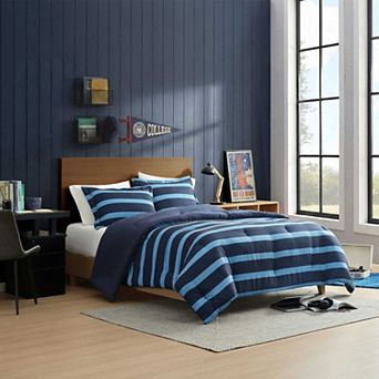 Nautica Keelson Stripe Comforter Set with Shams