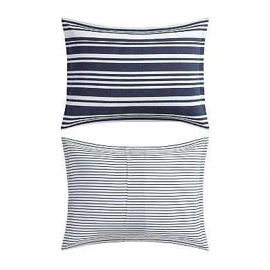 Nautica Coastline Stripe Comforter Set with Shams