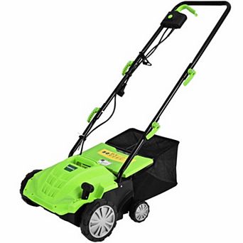 13 Inch 12 Amp Electric Scarifier with Collection Bag