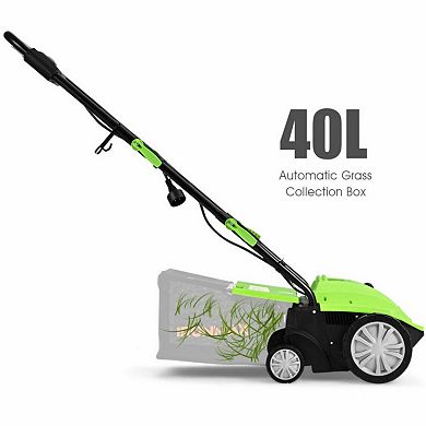 13 Inch 12 Amp Electric Scarifier with Collection Bag