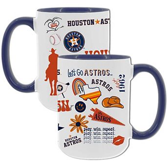 MLB Houston Astros 2-Pack 15-oz. Icons Mug Set