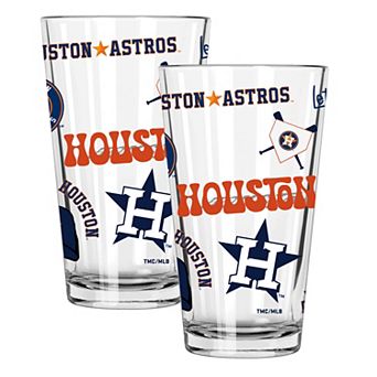 MLB Houston Astros 2-Pack 16-oz. Loco Pint Glass Set