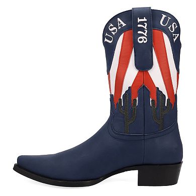 Dingo Freedom Men's Leather Western Boots