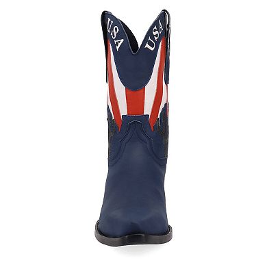 Dingo Freedom Men's Leather Western Boots
