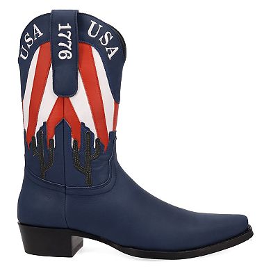 Dingo Freedom Men's Leather Western Boots