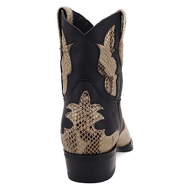 Dingo Serpico Men's Leather Ankle Boots