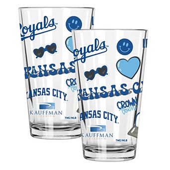 MLB Kansas City Royals 2-Pack 16-oz. Loco Pint Glass Set