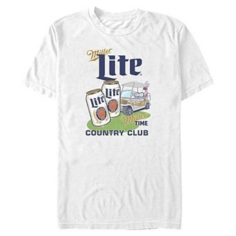 Big & Tall Miller Lite At Country Club Graphic Tee