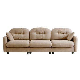 Three-Seater Modular Sectional Couch,Soft Chenille Fabric,Ergonomic Design,for Bedrooms Living Rooms