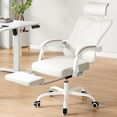 Ergonomic Office Chair with Adjustable Lumbar Support & Mesh Back, Computer Chair for Office, Study