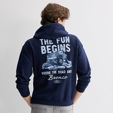 Men's Ford Bronco Fleece Hooded Sweatshirt