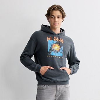 Men's Def Leppard Pyromania Hooded Sweatshirt