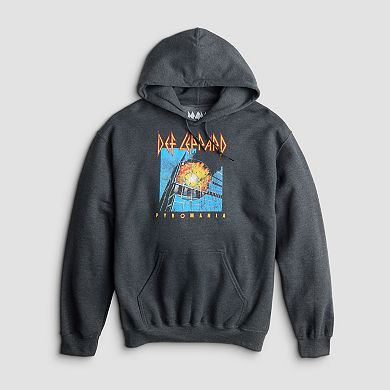Men's Def Leppard Pyromania Hooded Sweatshirt