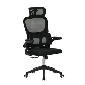 High Back Ergonomic Office Chair, Tall Mesh Chair with 3D Headrest & Lumbar Support for Home Office