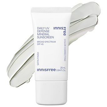 innisfree Daily UV Mineral Korean Sunscreen SPF 45 with Hyaluronic Acid for Face & Body