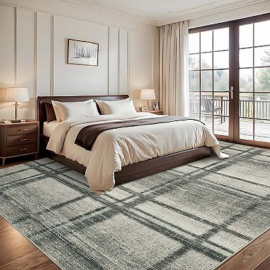 Geometric Area Rugs Modern Accent Area Rugss Soft Washable Area Rugss Non Slip