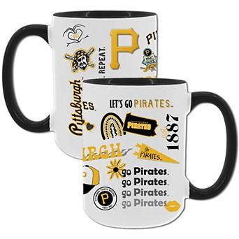 MLB Pittsburgh Pirates 2-Pack 15-oz. Icons Mug Set