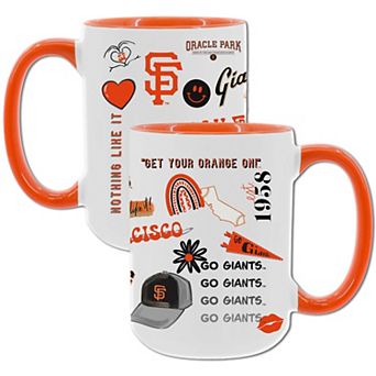 MLB San Francisco Giants 2-Pack 15-oz. Icons Mug Set