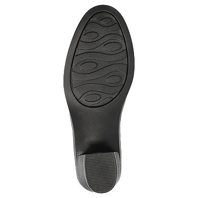 Easy Street Berwick Women's Ankle Boots with Block Heel and Zip Closure