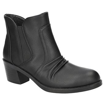 Easy Street Berwick Women's Ankle Boots with Block Heel and Zip Closure