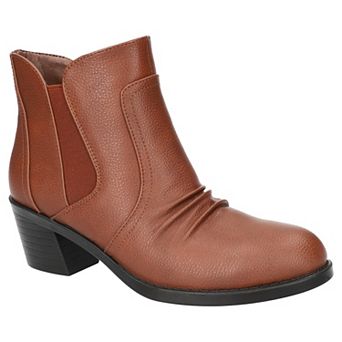 Easy Street Berwick Women's Ankle Boots with Block Heel and Zip Closure