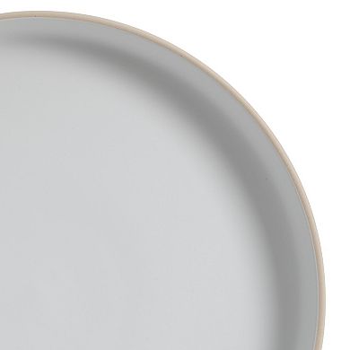 Gibson Home Everyday Essential 12pc Stoneware Plates and Bowls Set