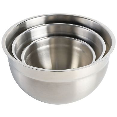 Babish 3 piece Stainless Steel Mixing Bowl Set