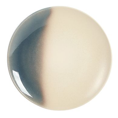 Gibson Elite Crescenton 12 Piece Stoneware Reactive Plates and Bowls Set