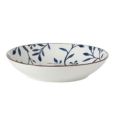 Gibson Home 16 Piece Palace Suite Stoneware Plates and Bowls Set