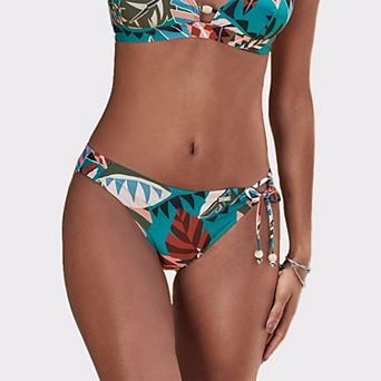 Lascana Women's Tropical Side Tie Bikini Bottom