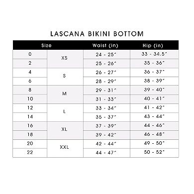 Lascana Women's Tropical Side Tie Bikini Bottom