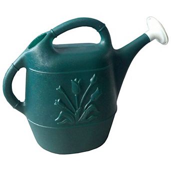 2 Gallon Plastic Gardening Watering Can Dual Handles Indoor Outdoor Plants