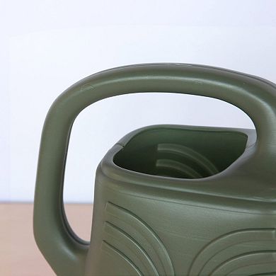 2 Gallon Watering Can Removable Nozzle Two Handles UV Stabilized Indoor Outdoor Gardening