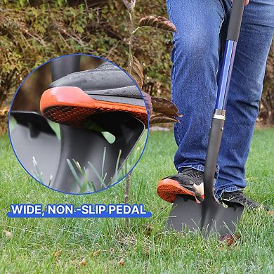 Heavy Duty Fiberglass Handle Gardening Shovel Multipurpose Garden Tool