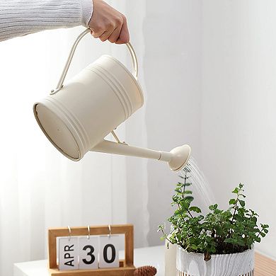 68 Oz 1/2 Gallon Plastic Indoor Plant Watering Can With Detachable Sprinkler Head
