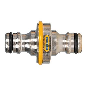 Hozelock 2044 Pro Metal Double Male Connector 12.5mm (1/2in)