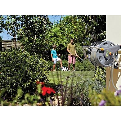 Hozelock 2475 60m Wall Mountable Hose Reel Only