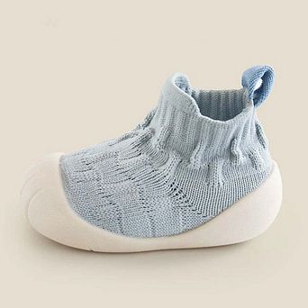 Unisex Patchwork Jacquard Pattern Soft-Sole Walking Shoes