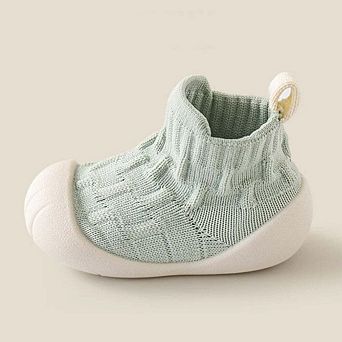 Unisex Patchwork Jacquard Pattern Soft-Sole Walking Shoes