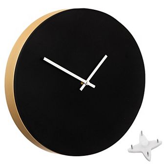 Clockswise 12-Inch Modern Minimalist DIY Wall Clock Blank Wooden Dial with Paintable Surface