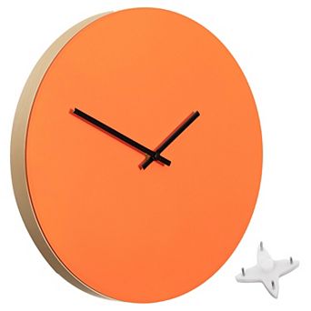 Clockswise 12-Inch Modern Minimalist DIY Wall Clock Blank Wooden Dial with Paintable Surface