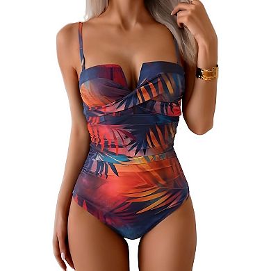 Tummy Control Bandeau Swimsuit