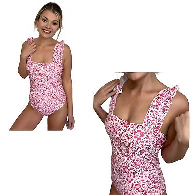 Women’s Stylish Ruffled Swimwear