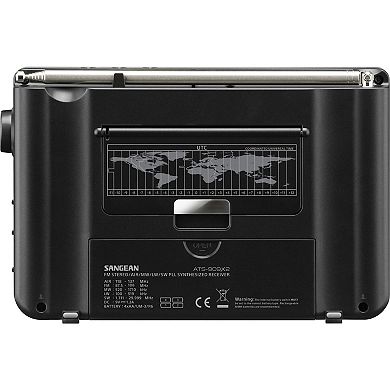 Sangean ATS-909X2 Ultimate FM/SW/MW/LW/Air Multi-Band Radio