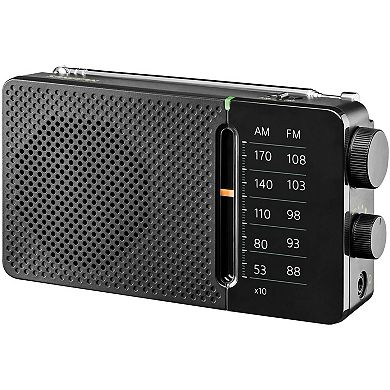 Sangean SR‑36 AM/FM Pocket Radio with Precision Tuning and Enhanced Portability