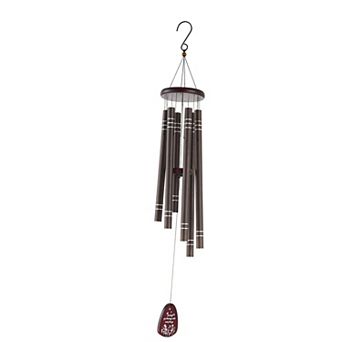42 Inch Deep Tone Wind Chimes for Outside with 6 Aluminum Tubes